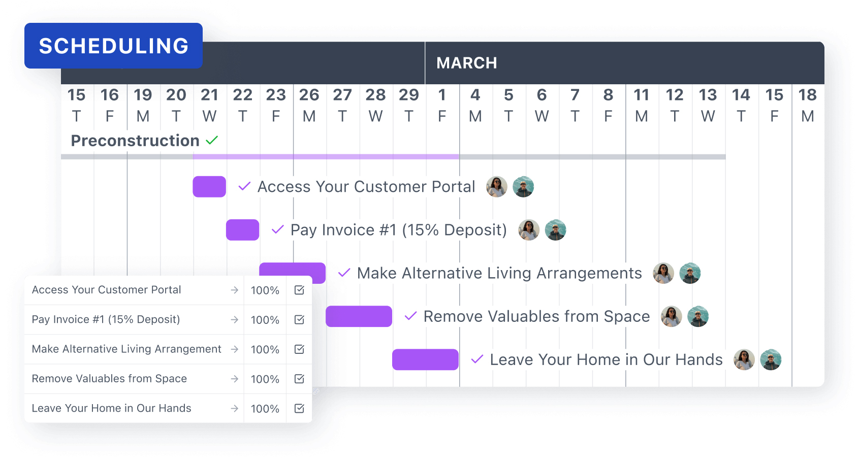 JobTread Scheduling